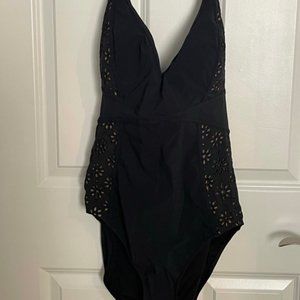 Profile by Gottex Black Halter One Piece